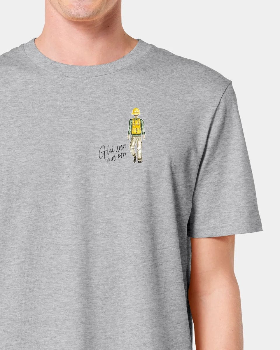 HEITER & LÄSSIG T-Shirt "Wanderer" Unisex / Heather Grey / XXS - aus nachhaltiger und fairer Produktion