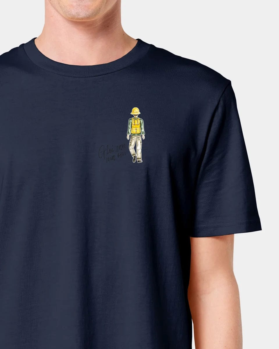 HEITER & LÄSSIG T-Shirt "Wanderer" Unisex / French Navy / XXS - aus nachhaltiger und fairer Produktion