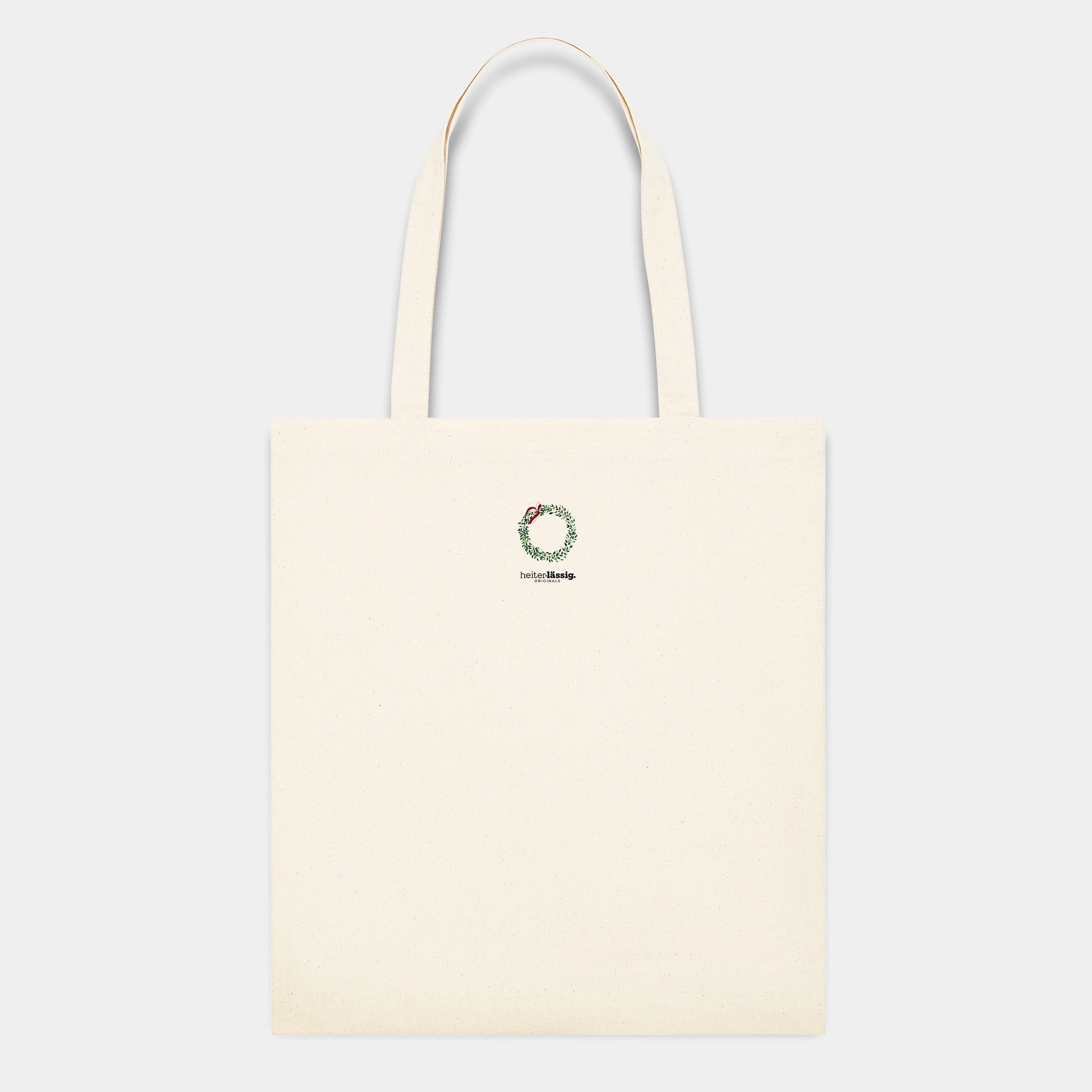 HEITER & LÄSSIG Baumwolltasche "Hofnarr" natural raw - aus nachhaltiger und fairer Produktion