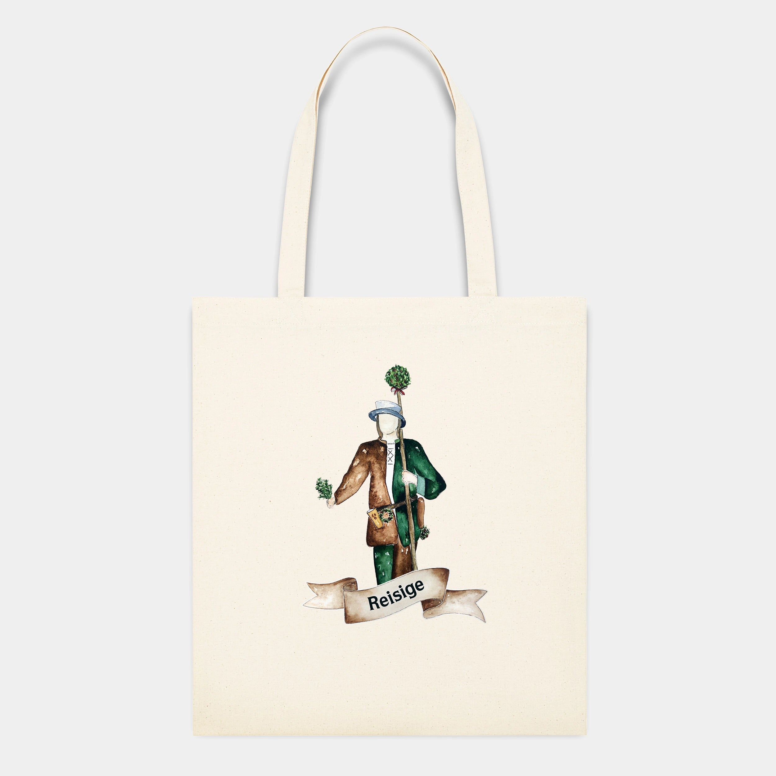 HEITER & LÄSSIG Baumwolltasche "Lanzmann/Reisige" - aus nachhaltiger und fairer Produktion