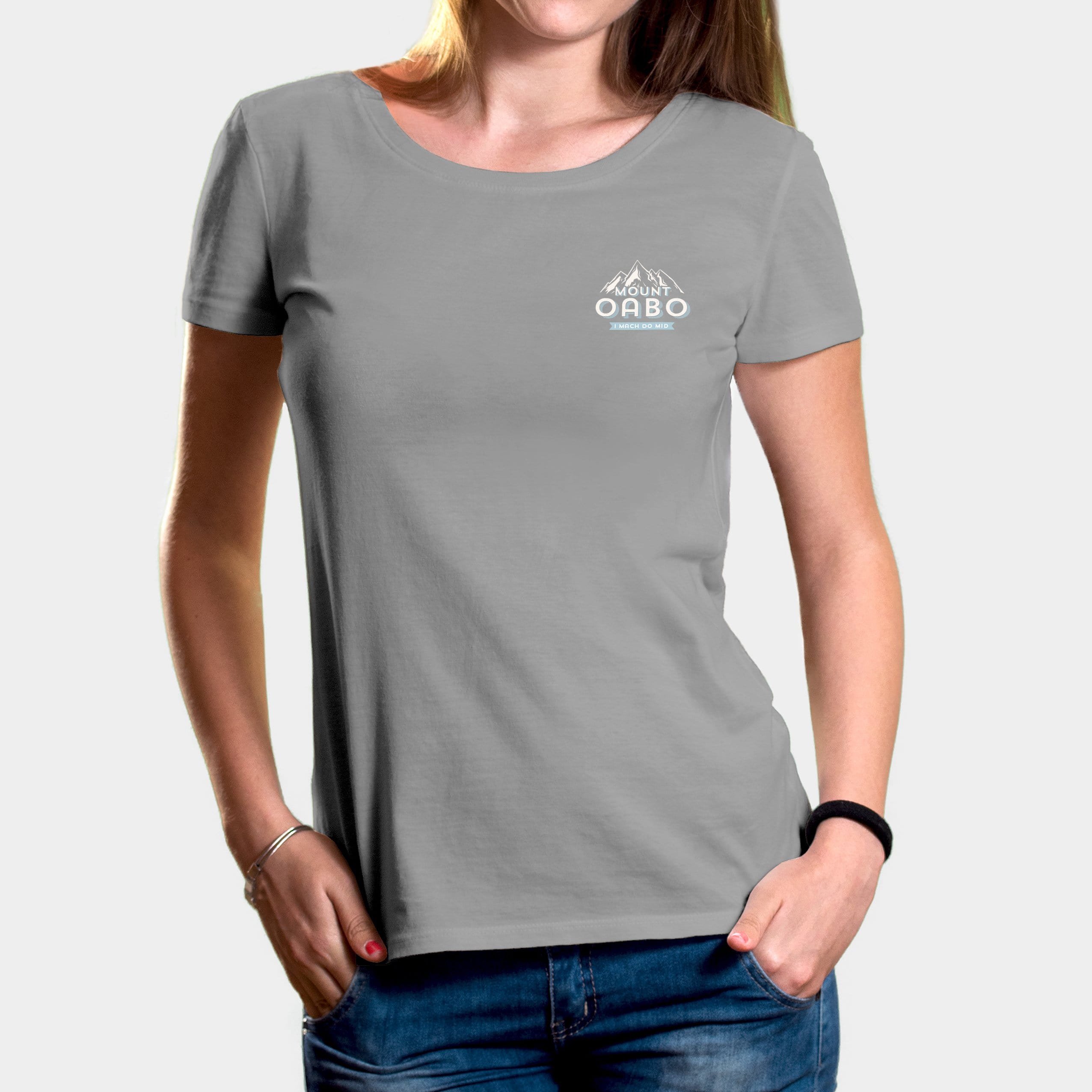 Projekt Damen-T-Shirt "Mount Oabo" XS / opal - aus nachhaltiger und fairer Produktion