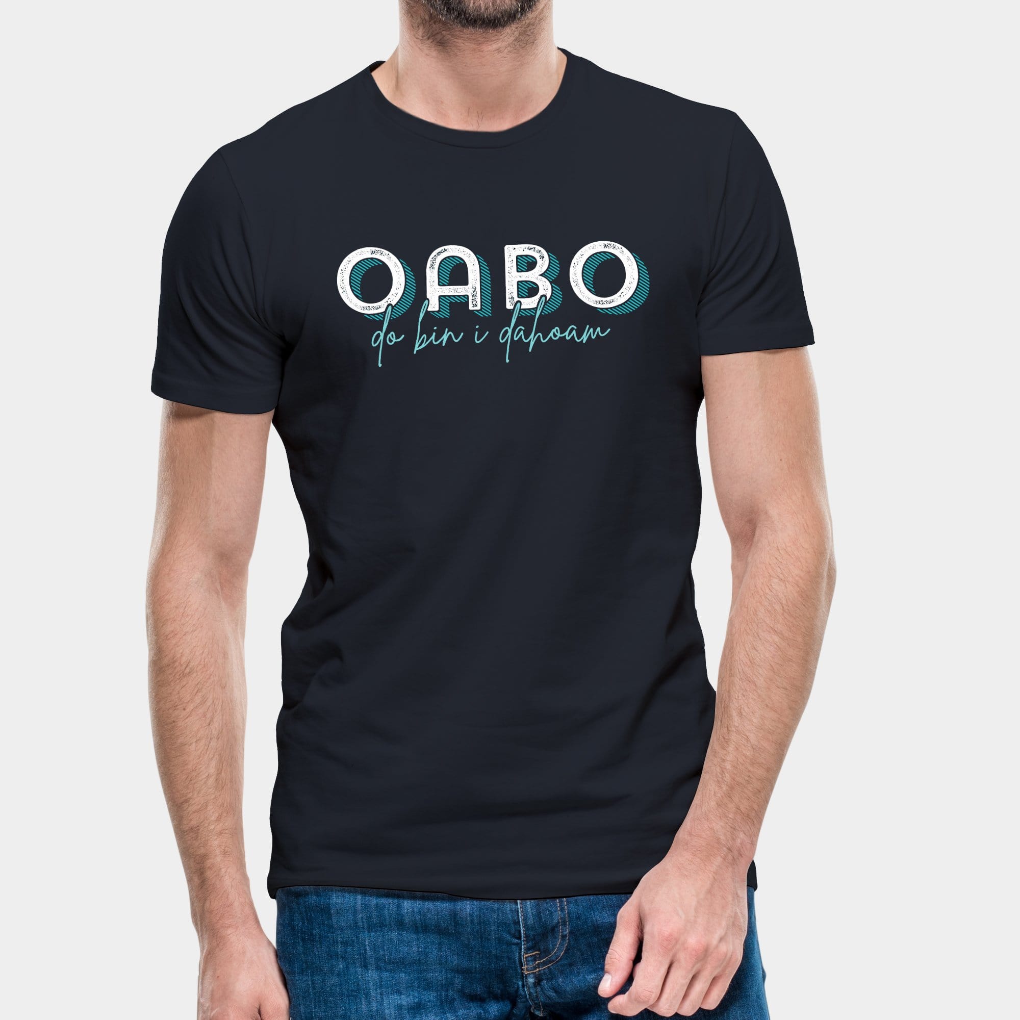 Projekt Herren-T-Shirt "Oabo" S / navyblau - aus nachhaltiger und fairer Produktion