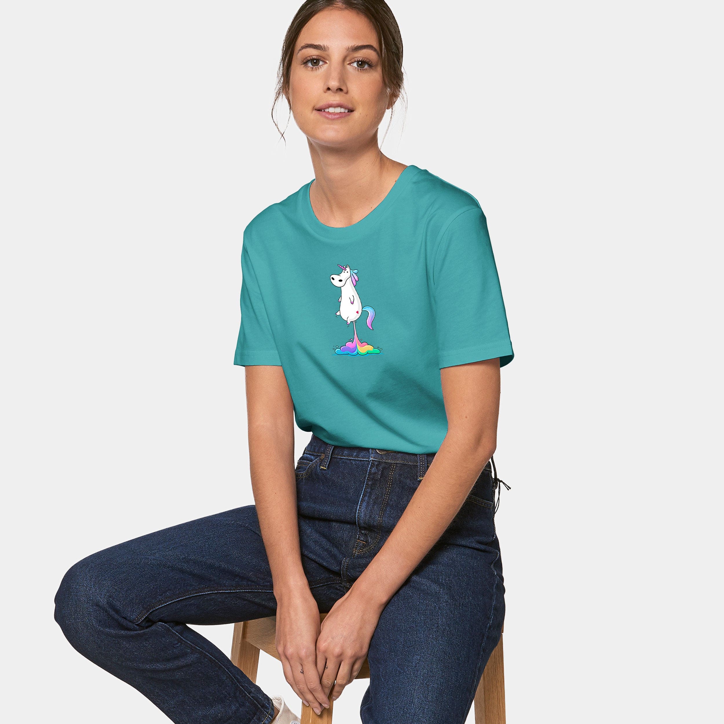 HEITER & LÄSSIG T-Shirt "Einhorn-Pups" - aus nachhaltiger und fairer Produktion