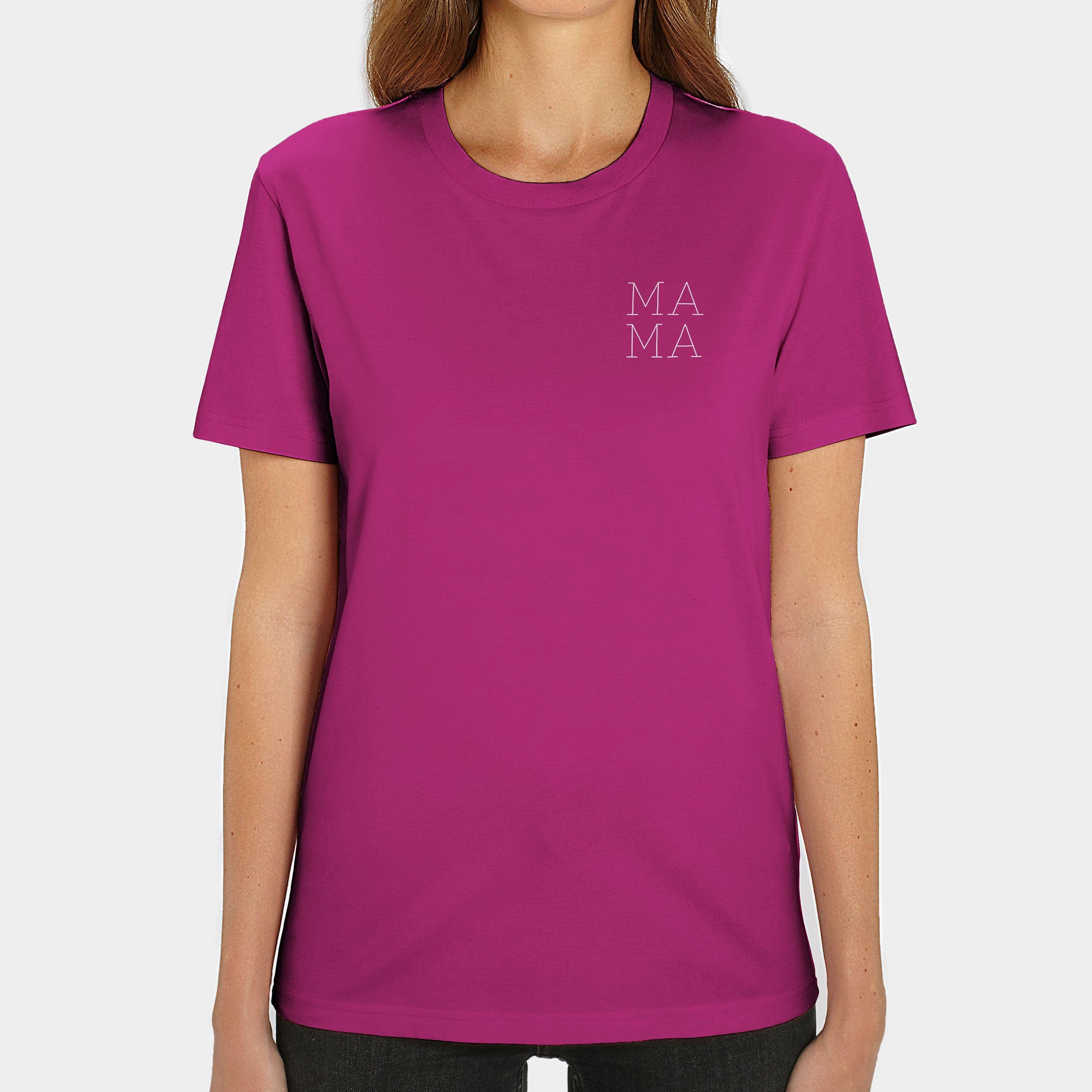 HEITER & LÄSSIG T-Shirt "Mama" XXS / orchid flower - aus nachhaltiger und fairer Produktion