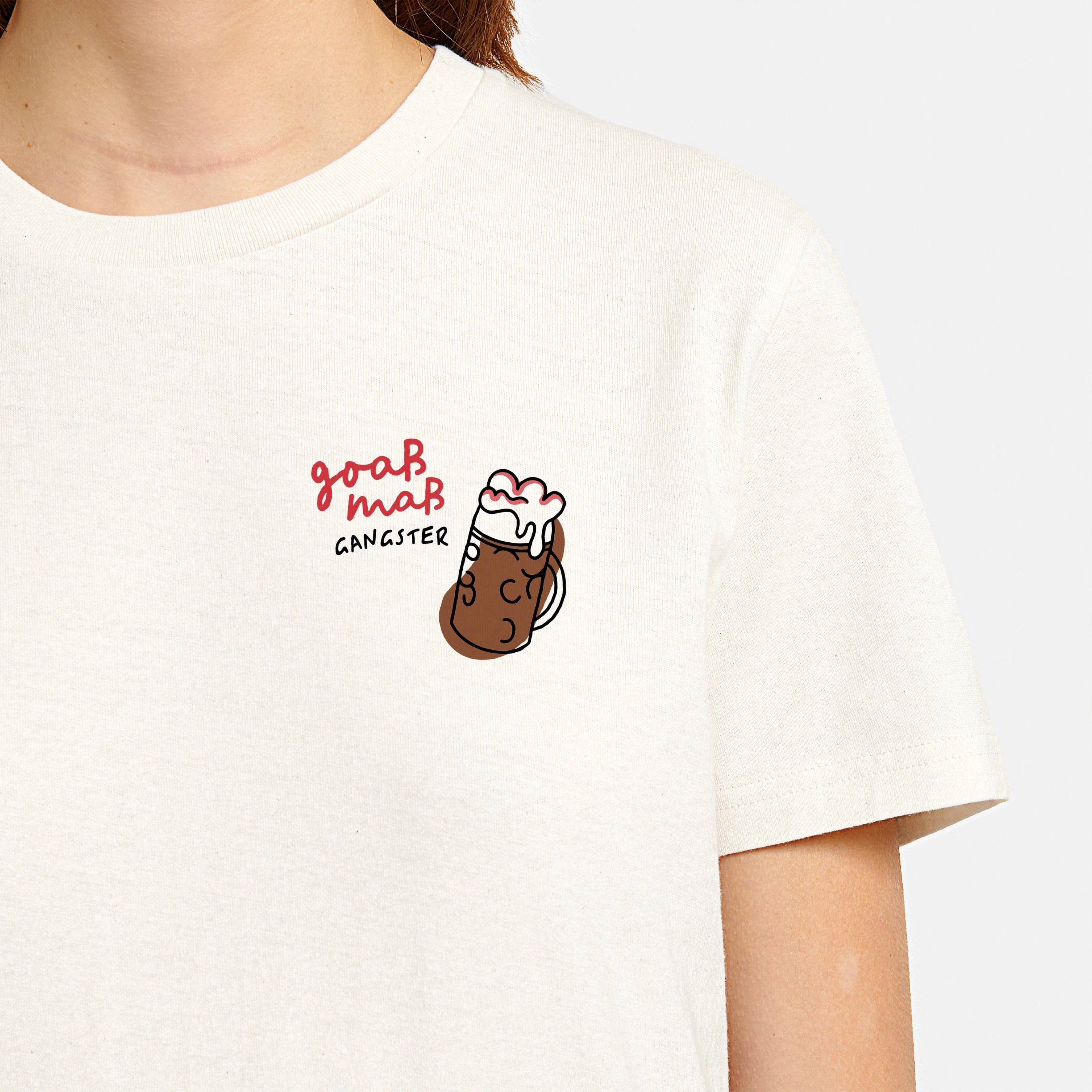 HEITER & LÄSSIG T-Shirt "Maßkrug" Goaßmaß / XXS / RE-weiß - aus nachhaltiger und fairer Produktion