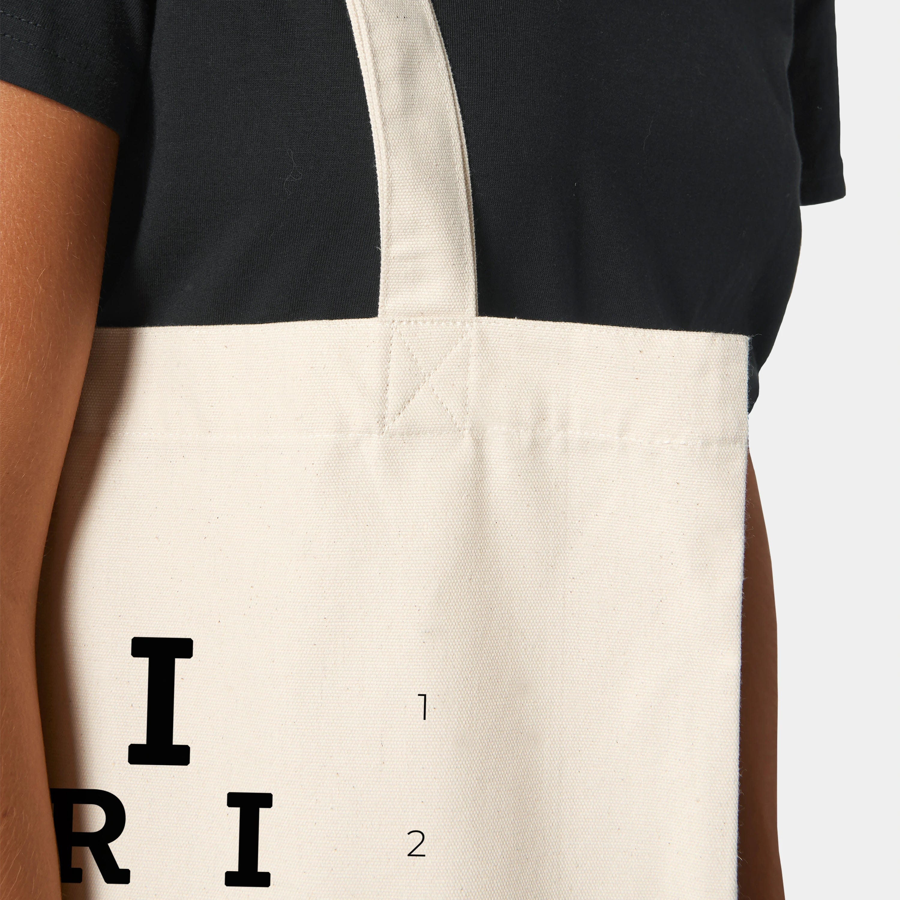 HEITER & LÄSSIG Baumwolltasche "Iridiridi" - aus nachhaltiger und fairer Produktion
