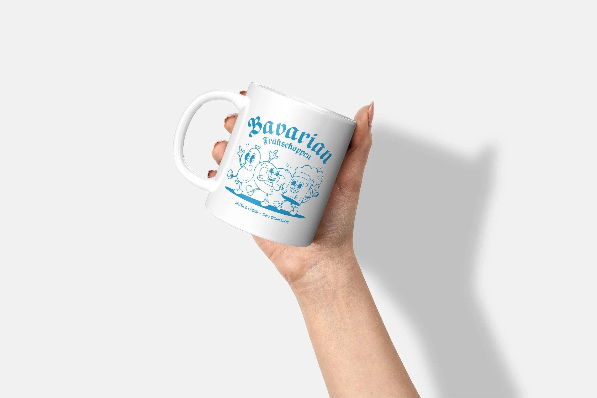 HEITER &  LÄSSIG - Keramik Tasse - Früschoppen Motiv Maskottchen