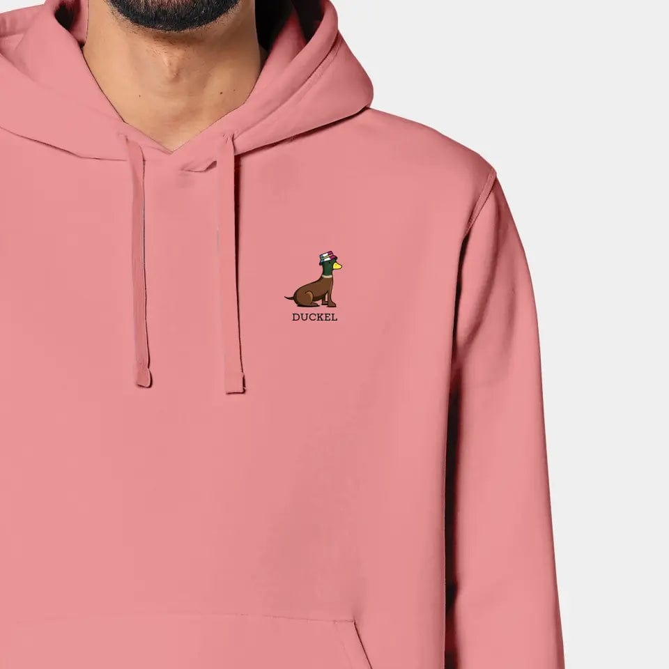 TeeInBlue Hoodie "Duckel" Stanley/Stella Drummer 2.0 / canyon pink / XXL - aus nachhaltiger und fairer Produktion