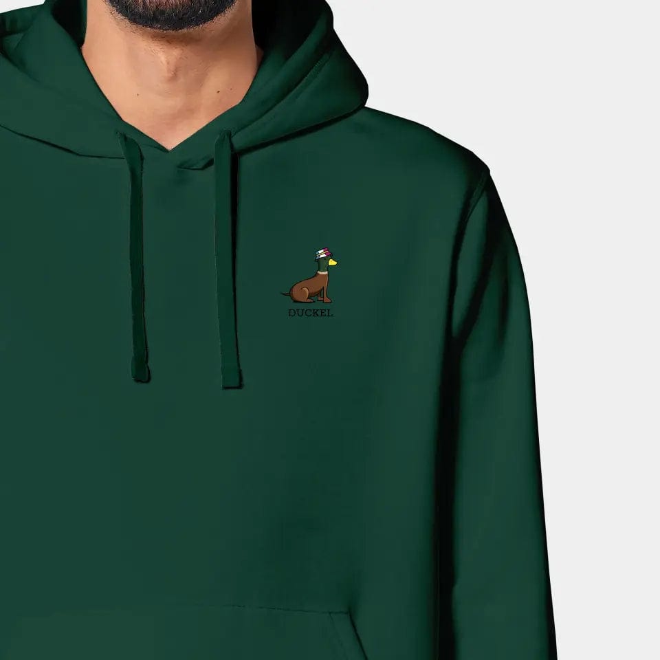 TeeInBlue Hoodie "Duckel" Stanley/Stella Drummer 2.0 / bottle green / 3XL - aus nachhaltiger und fairer Produktion