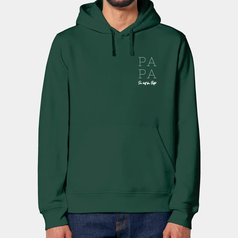 TeeInBlue Hoodie "Papa" - aus nachhaltiger und fairer Produktion