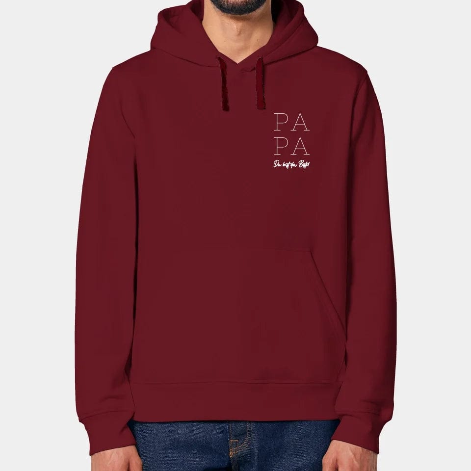 TeeInBlue Hoodie "Papa" - aus nachhaltiger und fairer Produktion