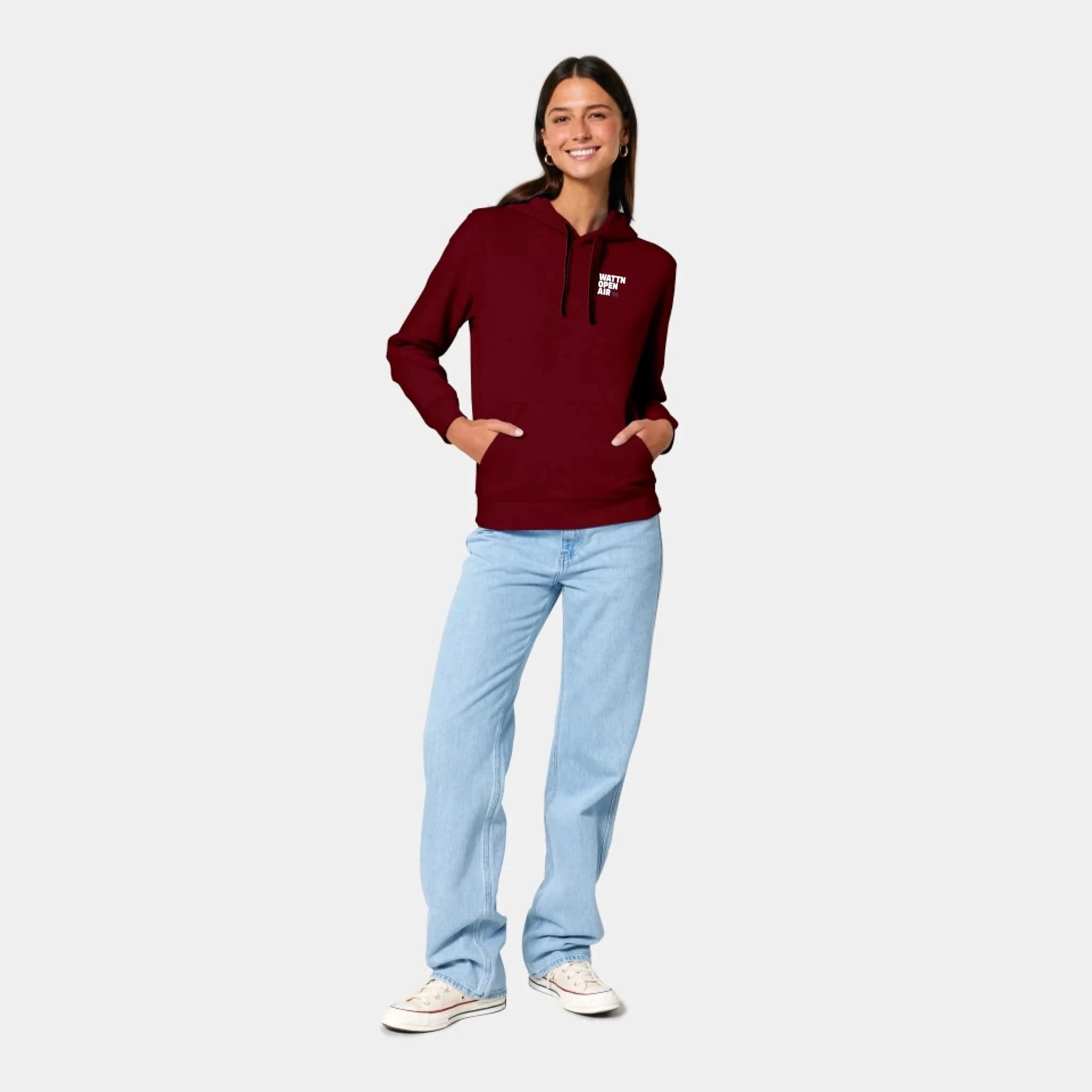 Schmidt Digitaldruck GmbH Hoodie "Wattn Open Air" - aus nachhaltiger und fairer Produktion