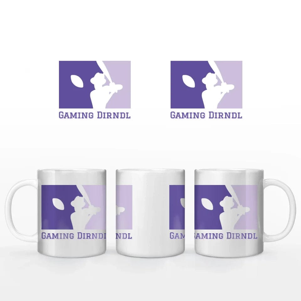 Projekt Motivtasse "Baseball" Keramik-Tasse / Weiß / 330 ml - aus nachhaltiger und fairer Produktion