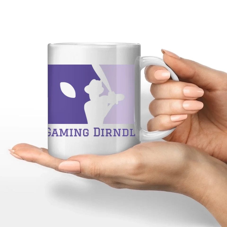 Projekt Motivtasse "Baseball" Keramik-Tasse / Weiß / 330 ml - aus nachhaltiger und fairer Produktion