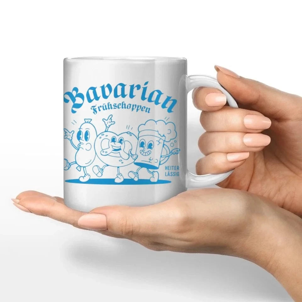 Schmidt Digitaldruck GmbH Motivtasse "Frühschoppen" - aus nachhaltiger und fairer Produktion