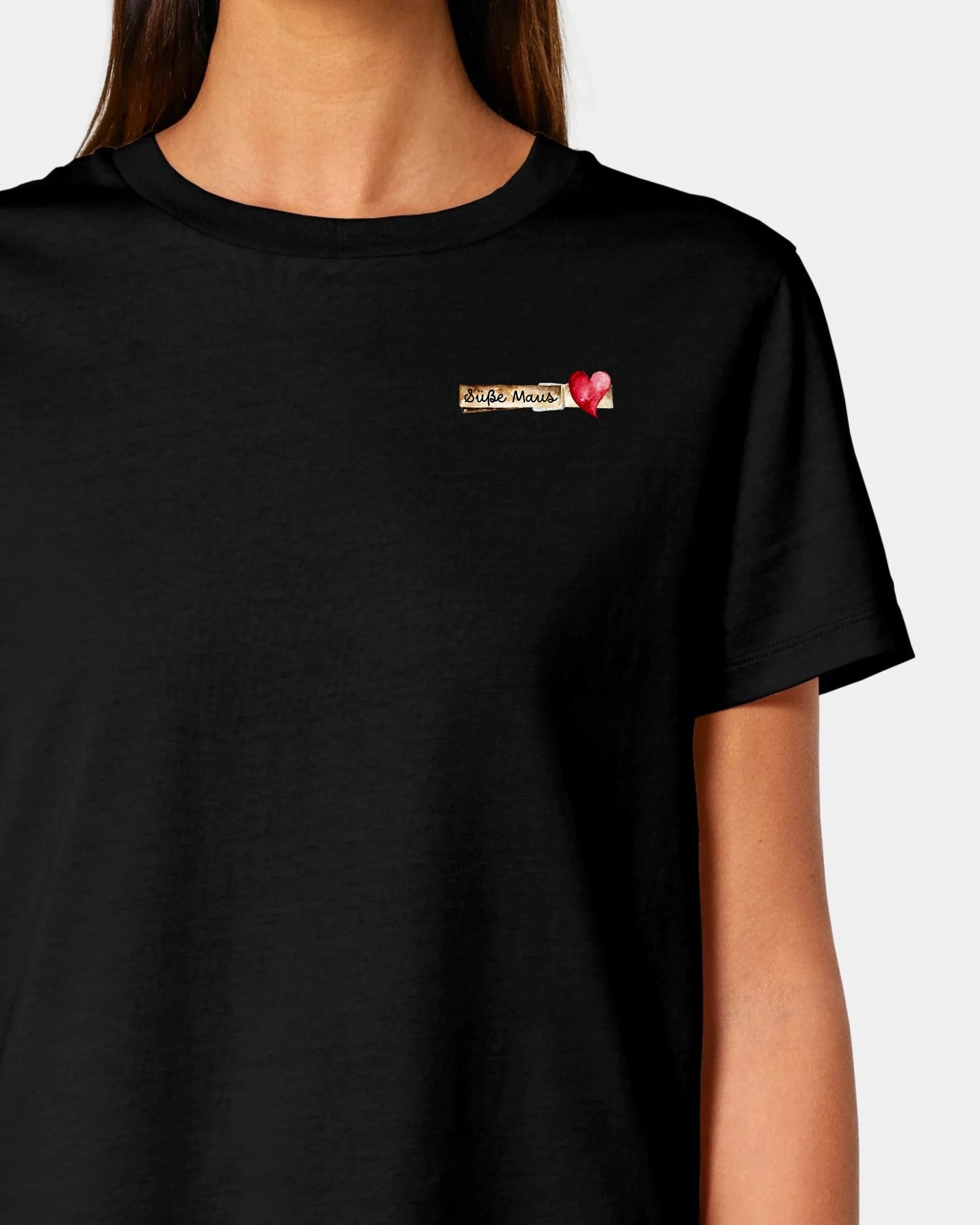 Schmidt Digitaldruck GmbH Personalisiertes T-Shirt "Glubbal" Damen / Schwarz / XS - aus nachhaltiger und fairer Produktion