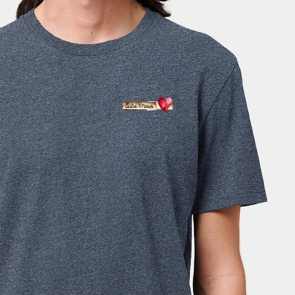 TeeInBlue Personalisiertes T-Shirt "Glubbal" Stanley/Stella Creator / RE-navy / XXS - aus nachhaltiger und fairer Produktion