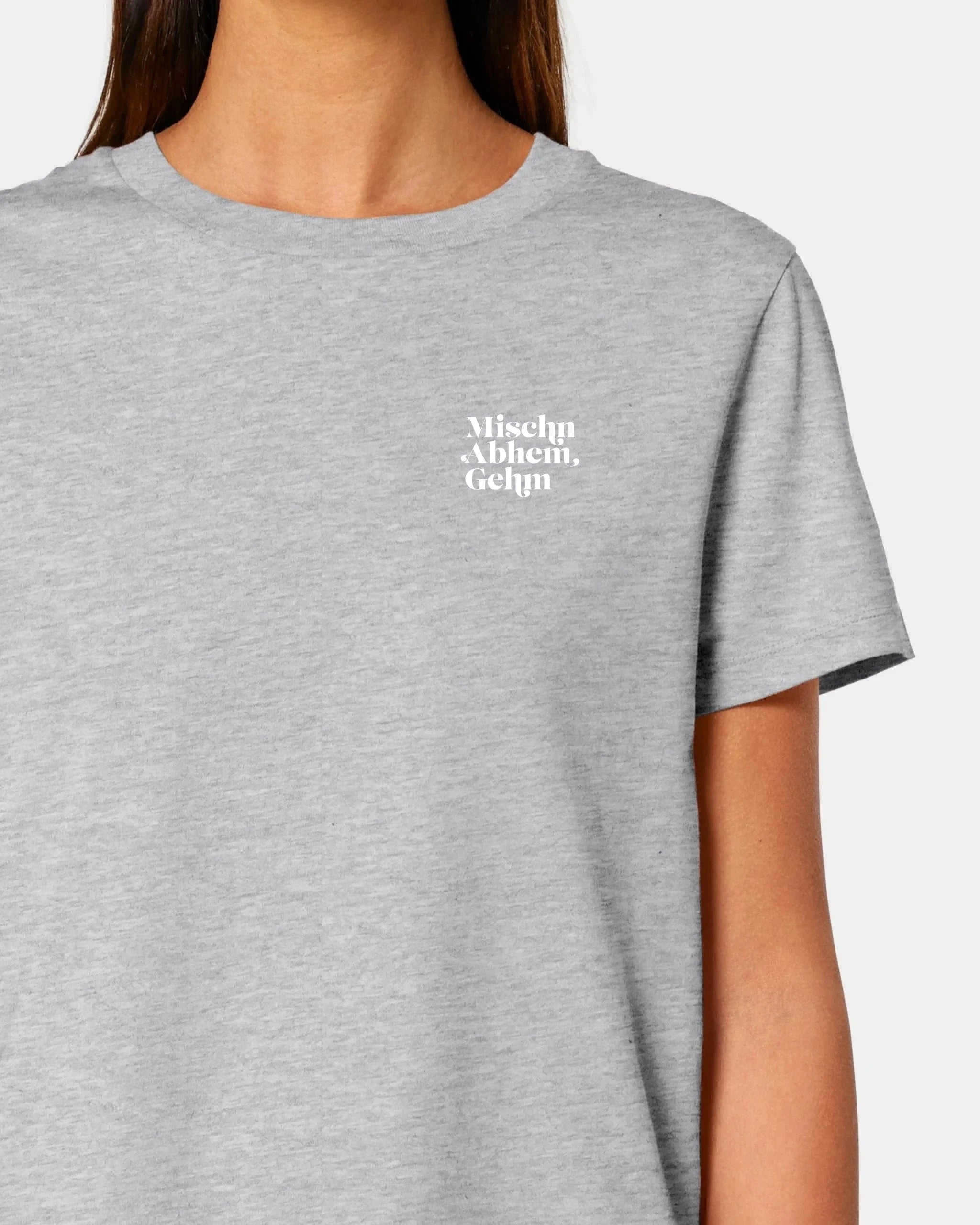 Schmidt Digitaldruck GmbH Personalisiertes T-Shirt "Kartenspiel" Damen / Heather Grey / XS - aus nachhaltiger und fairer Produktion