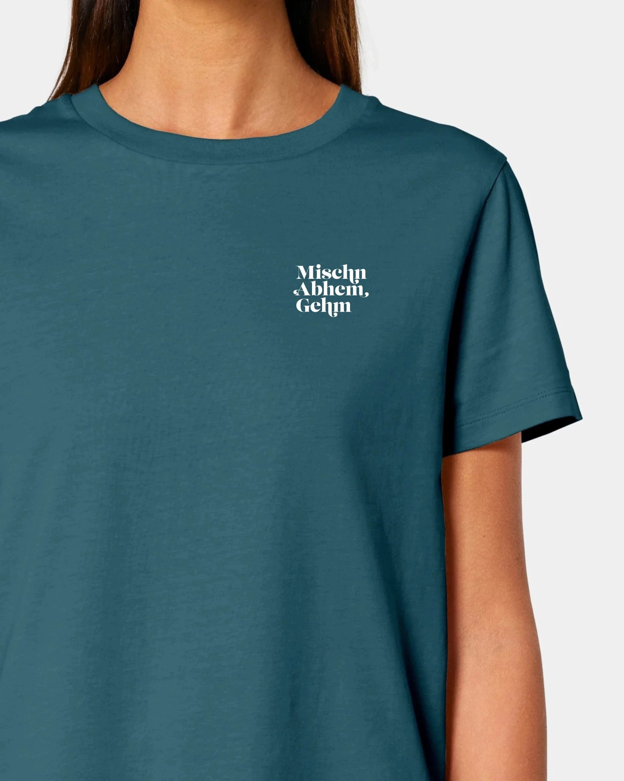 Schmidt Digitaldruck GmbH Personalisiertes T-Shirt "Kartenspiel" Damen / Stargazer / XS - aus nachhaltiger und fairer Produktion