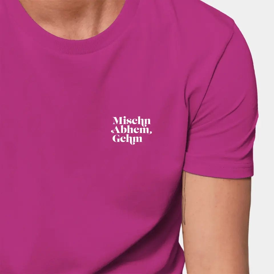 TeeInBlue Personalisiertes T-Shirt "Kartenspiel" Stanley/Stella Creator / orchid flower / XXS - aus nachhaltiger und fairer Produktion