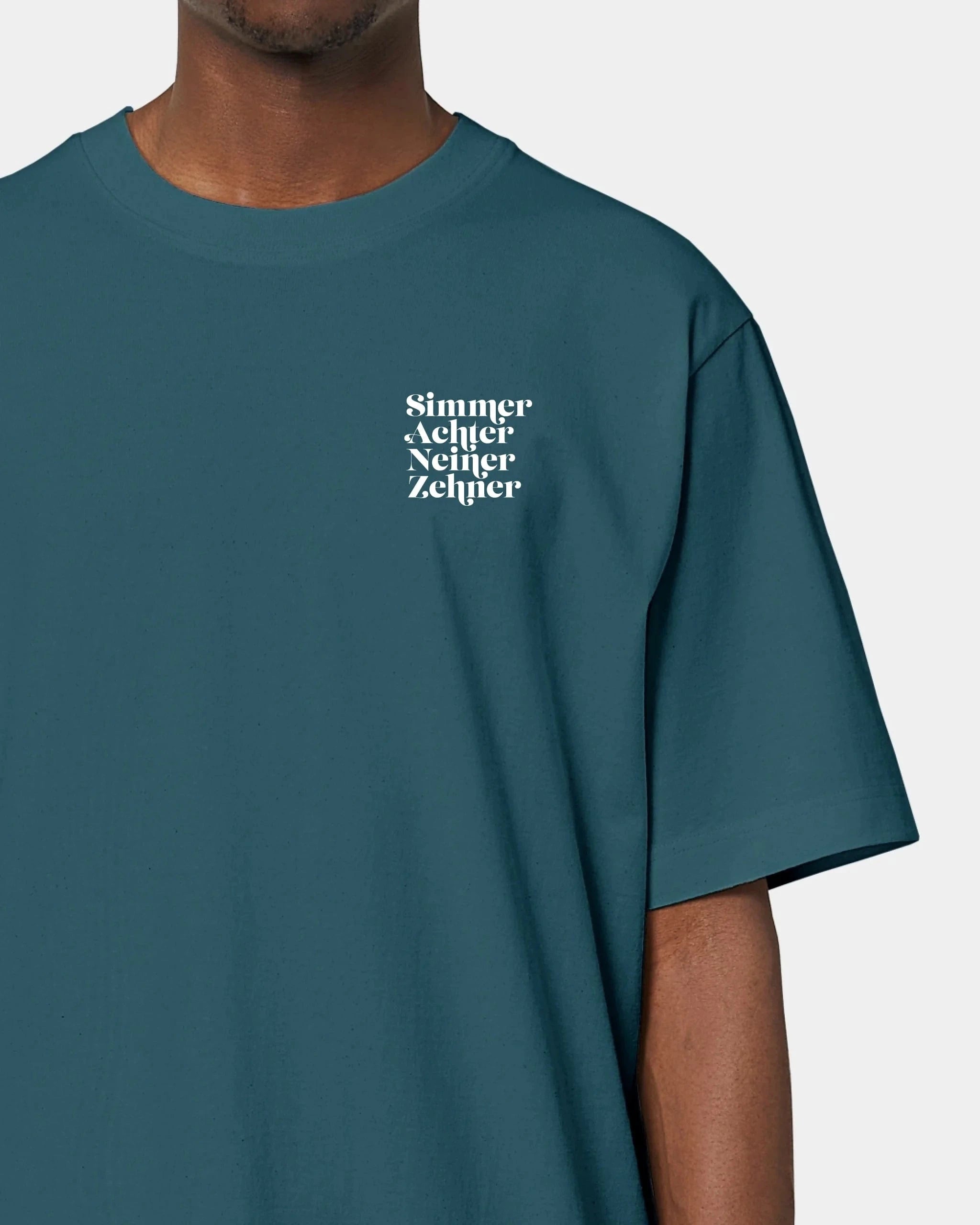 Schmidt Digitaldruck GmbH Personalisiertes T-Shirt "Spielkarten" Oversized / Stargazer / XXS - aus nachhaltiger und fairer Produktion