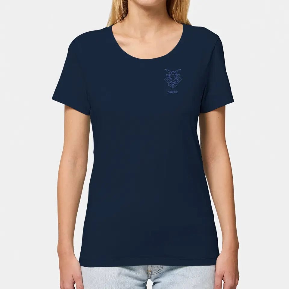 TeeInBlue Personalisiertes T-Shirt "Sternzeichen" Stanley/Stella Expresser / french navy / XS - aus nachhaltiger und fairer Produktion