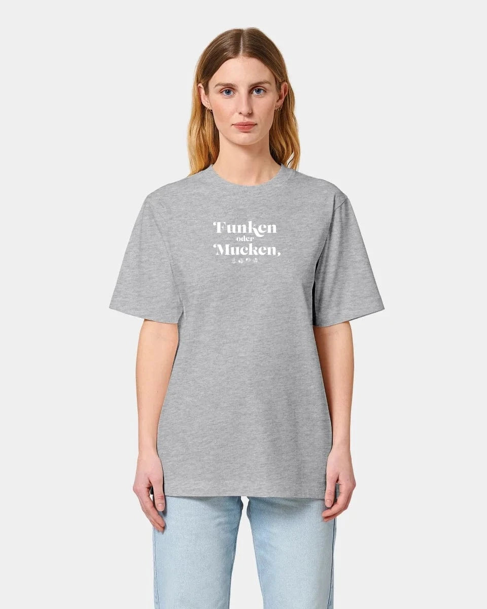 Schmidt Digitaldruck GmbH Personalisiertes T-Shirt "Watten - Funken oder Mucken" - aus nachhaltiger und fairer Produktion