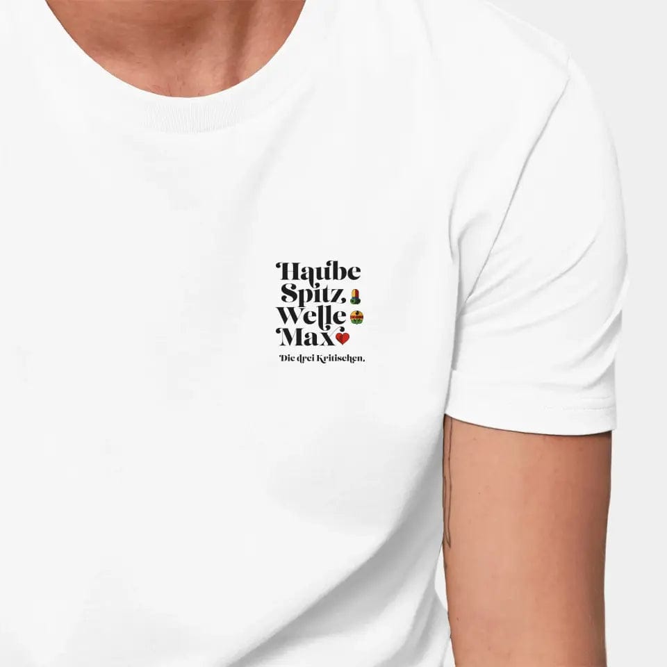 TeeInBlue Personalisiertes T-Shirt "Watten" Stanley/Stella Creator / weiß / XXS - aus nachhaltiger und fairer Produktion
