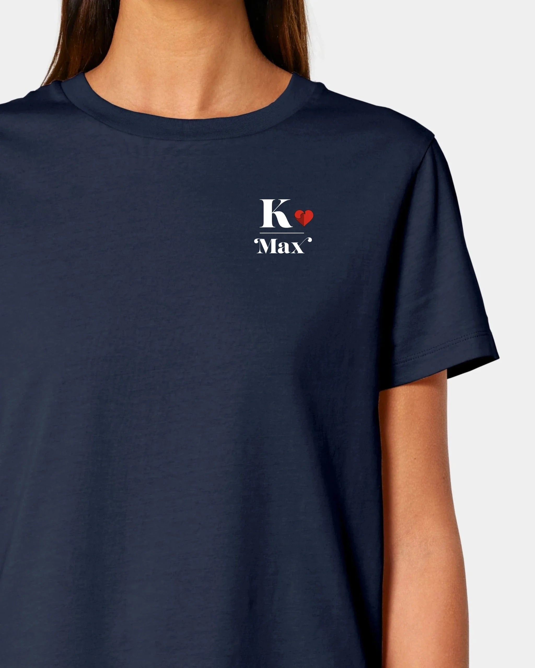 Schmidt Digitaldruck GmbH Personalisiertes T-Shirt "Watten - Kritische" Damen / French Navy / XS - aus nachhaltiger und fairer Produktion