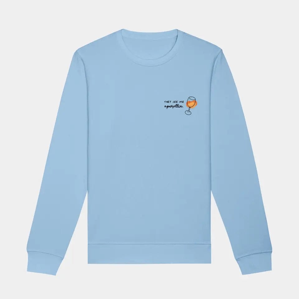 TeeInBlue Sweatshirt "Aperol" - aus nachhaltiger und fairer Produktion