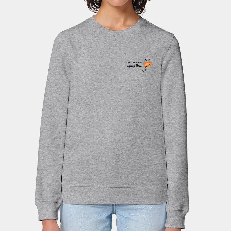 TeeInBlue Sweatshirt "Aperol" - aus nachhaltiger und fairer Produktion