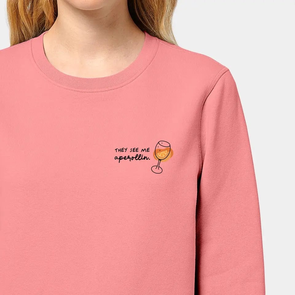 TeeInBlue Sweatshirt "Aperol" Stanley/Stella Roller / canyon pink / 3XL - aus nachhaltiger und fairer Produktion
