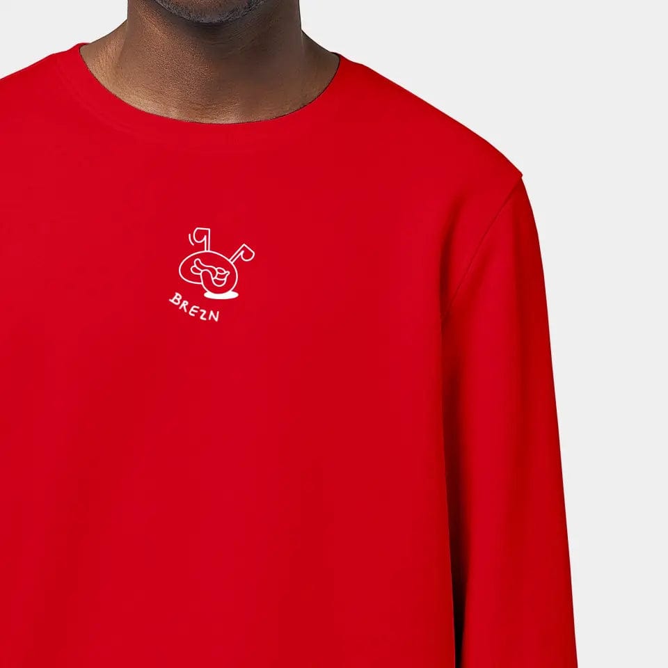 TeeInBlue Sweatshirt "Brezn" Stanley/Stella Roller / rot / 3XL - aus nachhaltiger und fairer Produktion