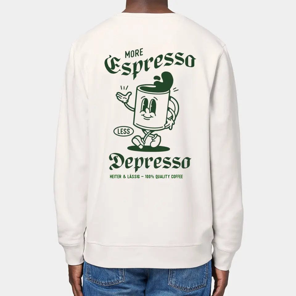 TeeInBlue Sweatshirt "Espresso" Stanley/Stella Roller / weiß / XS - aus nachhaltiger und fairer Produktion