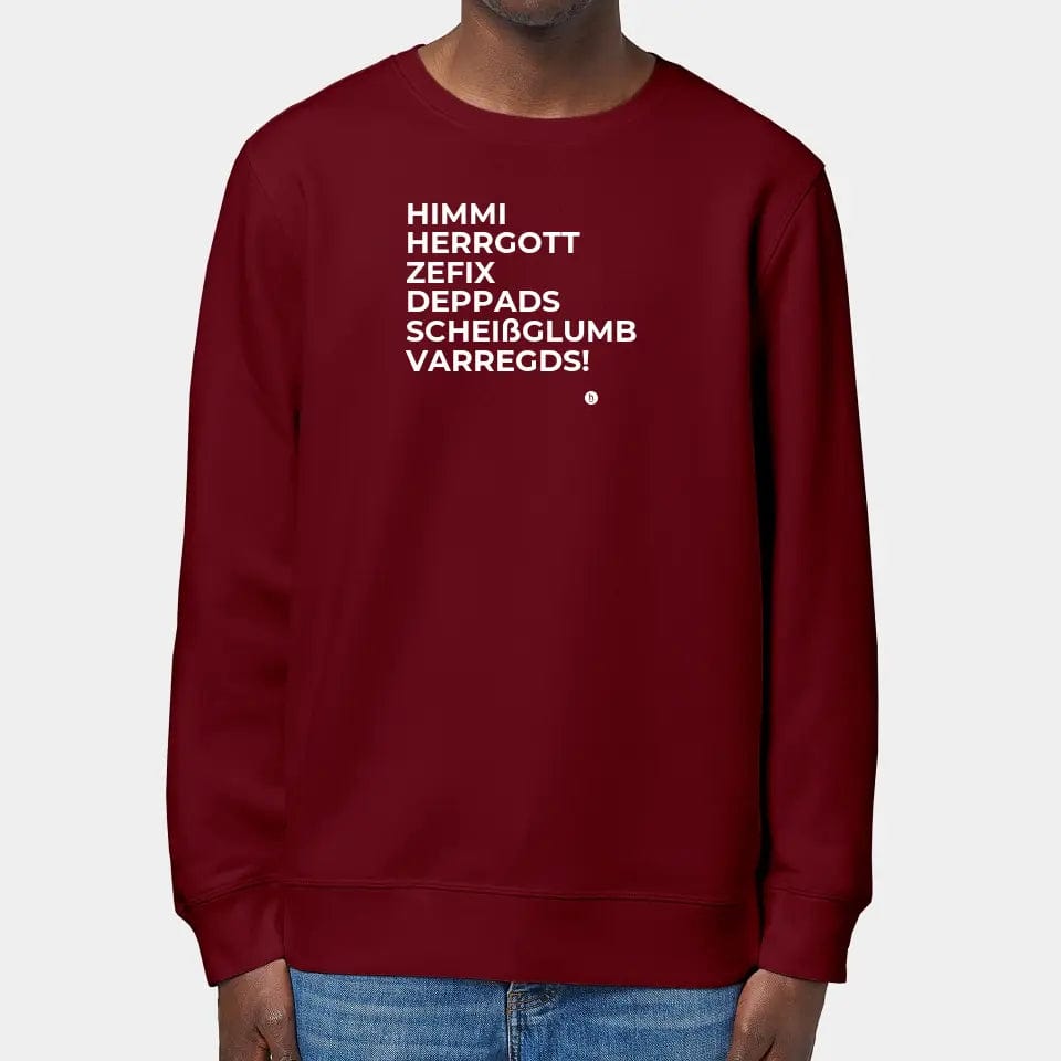 TeeInBlue Sweatshirt "Himmi Herrgott" - aus nachhaltiger und fairer Produktion