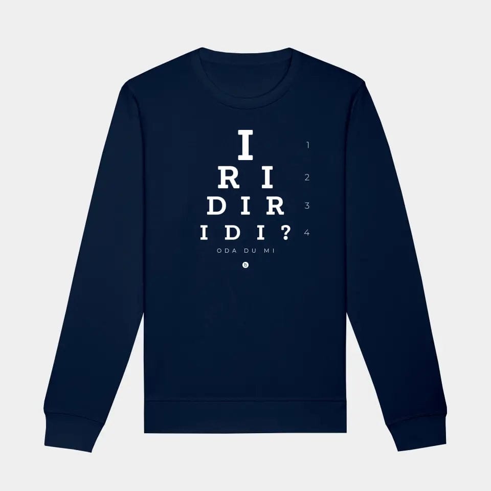 TeeInBlue Sweatshirt "Iridiridi" - aus nachhaltiger und fairer Produktion