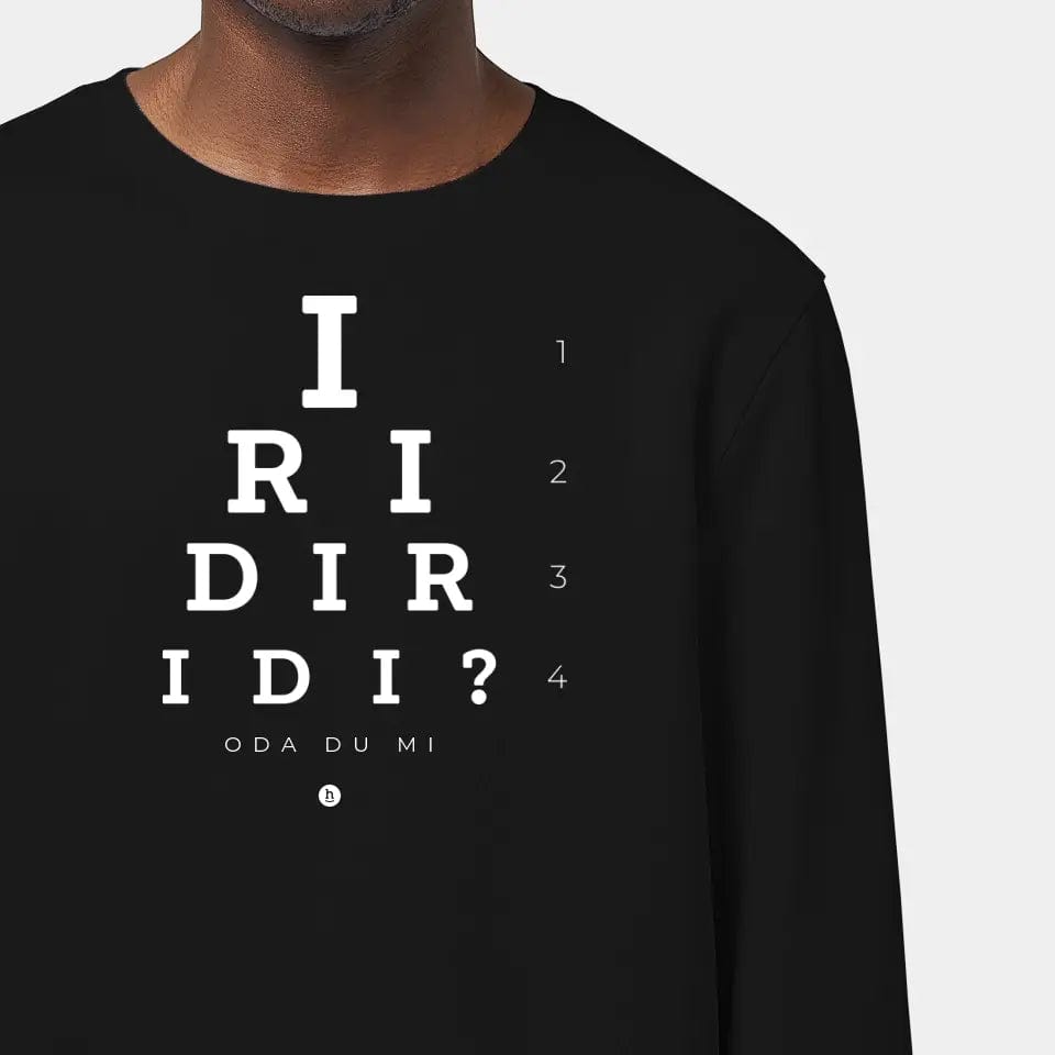 TeeInBlue Sweatshirt "Iridiridi" Stanley/Stella Roller / schwarz / XXS - aus nachhaltiger und fairer Produktion