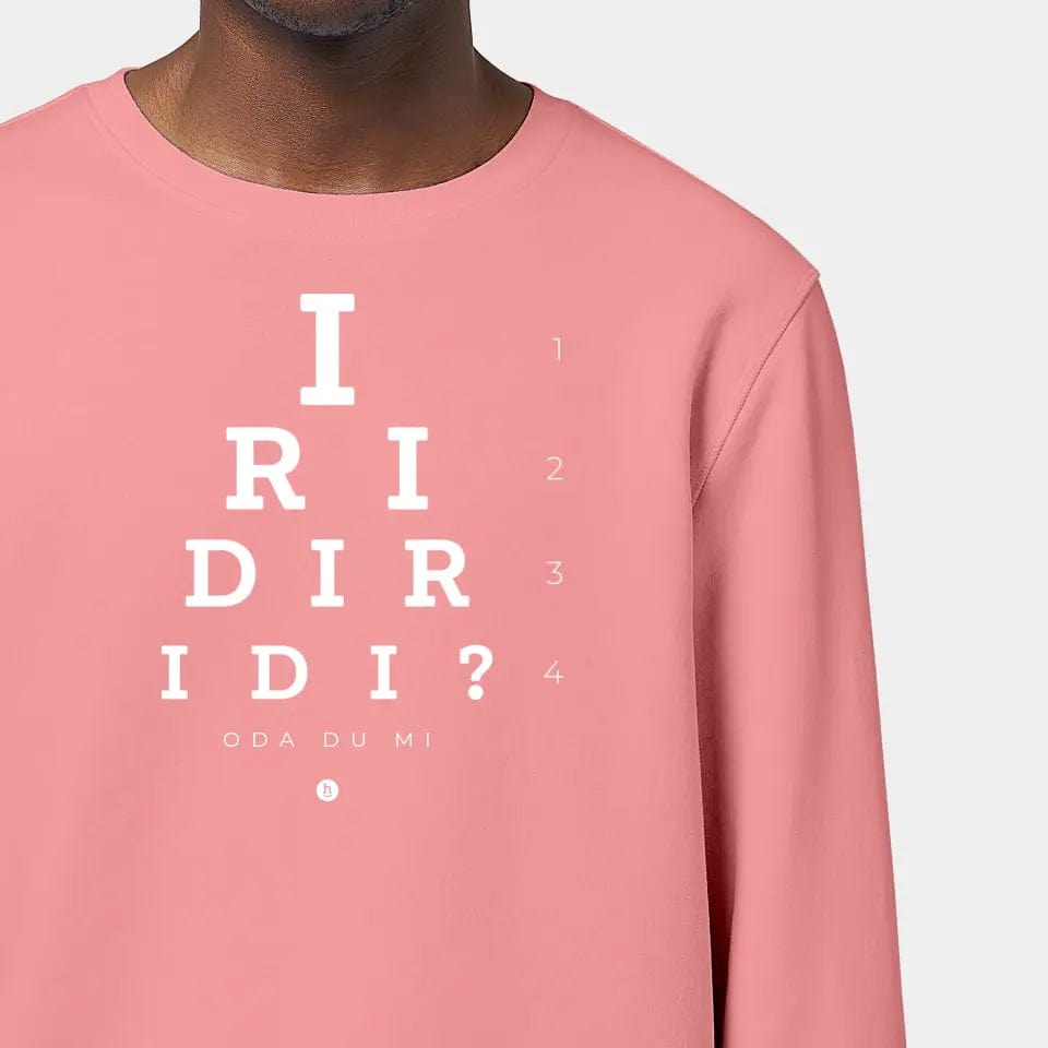 TeeInBlue Sweatshirt "Iridiridi" Stanley/Stella Roller / canyon pink / S - aus nachhaltiger und fairer Produktion