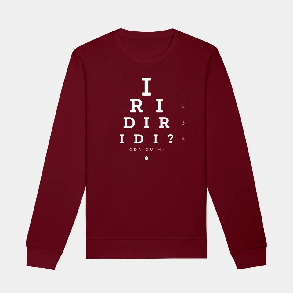 TeeInBlue Sweatshirt "Iridiridi" - aus nachhaltiger und fairer Produktion