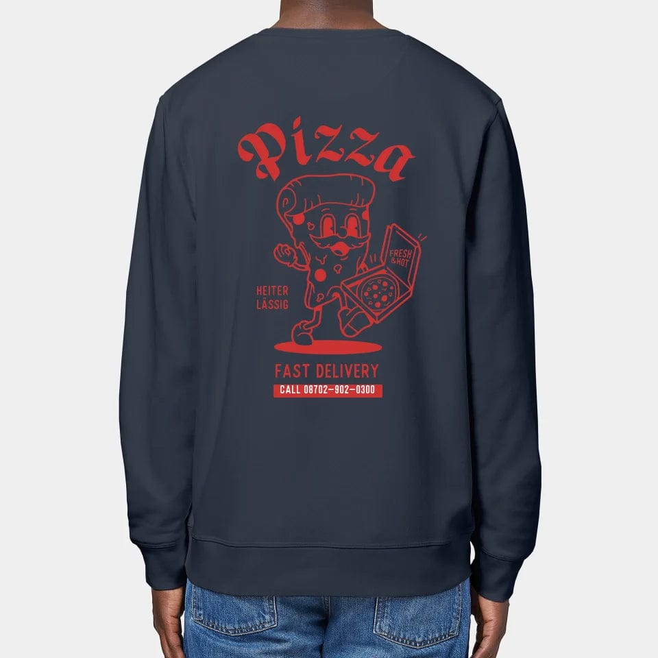 TeeInBlue Sweatshirt "Pizza" - aus nachhaltiger und fairer Produktion