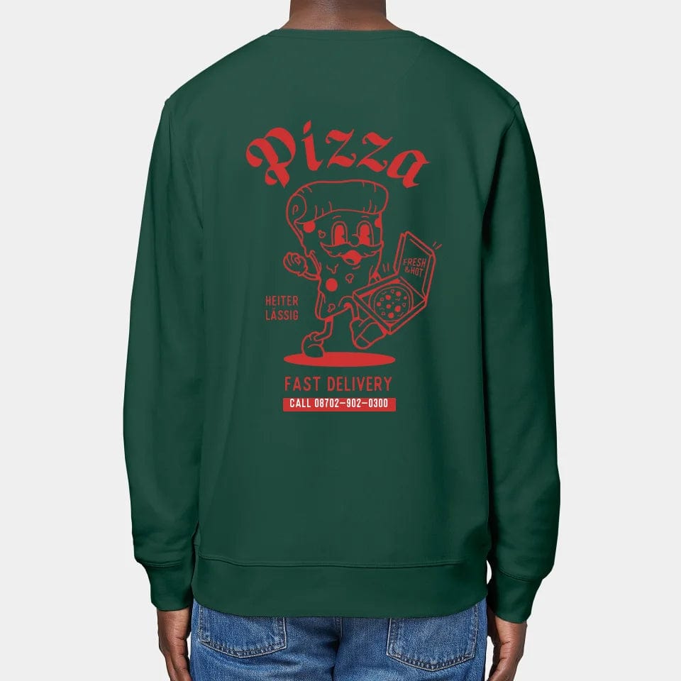 TeeInBlue Sweatshirt "Pizza" - aus nachhaltiger und fairer Produktion
