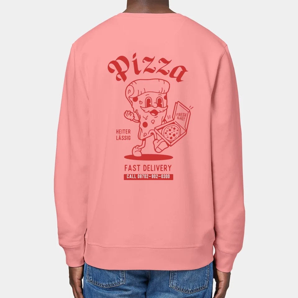 TeeInBlue Sweatshirt "Pizza" - aus nachhaltiger und fairer Produktion