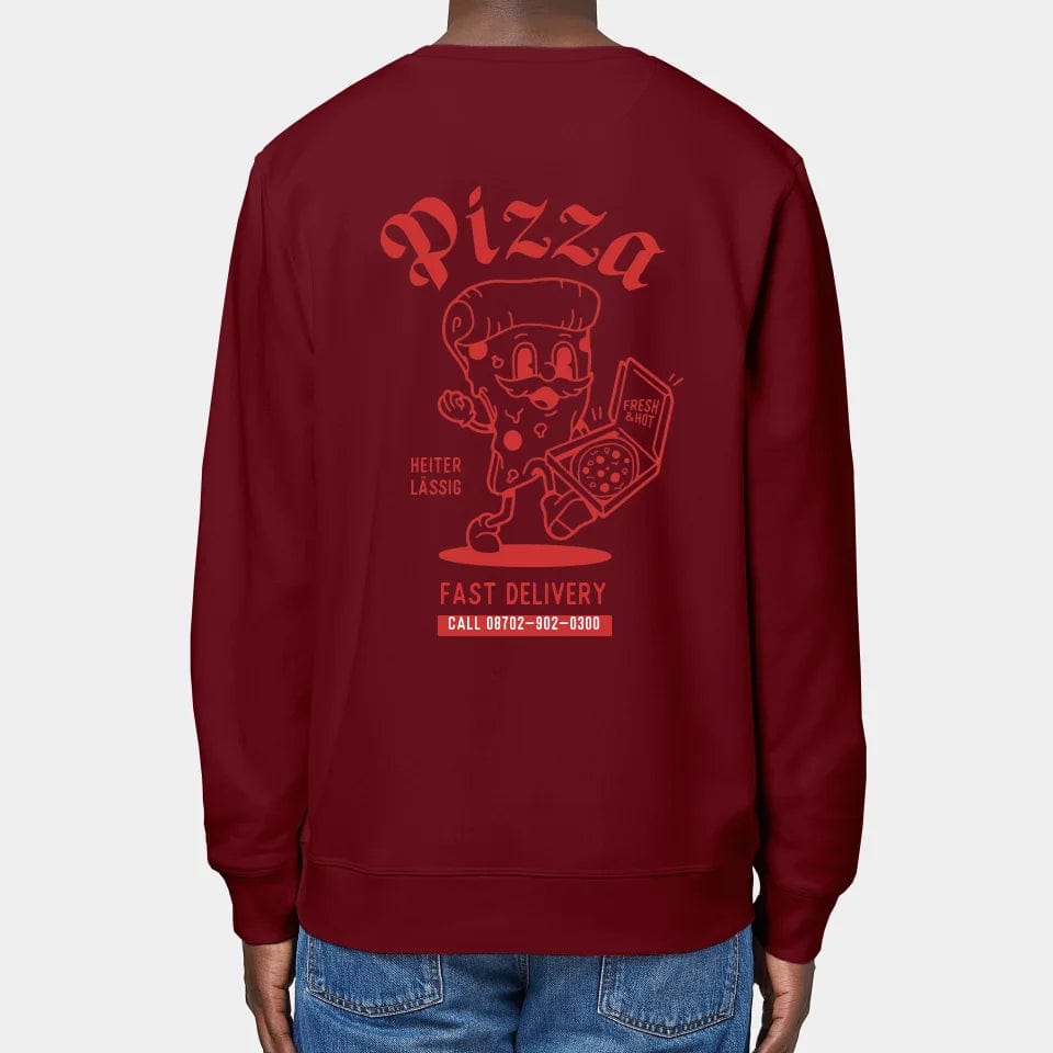 TeeInBlue Sweatshirt "Pizza" - aus nachhaltiger und fairer Produktion