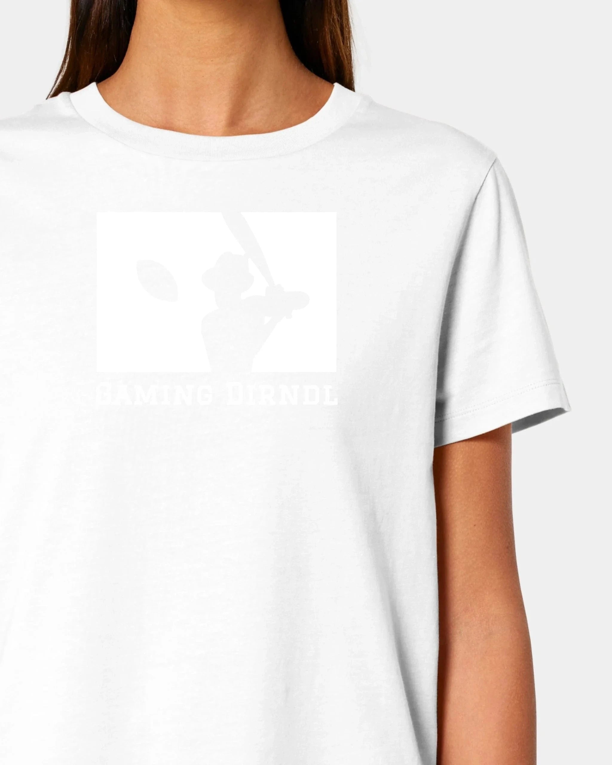 Schmidt Digitaldruck GmbH T-Shirt "Baseball" Damen / Weiß / XS - aus nachhaltiger und fairer Produktion