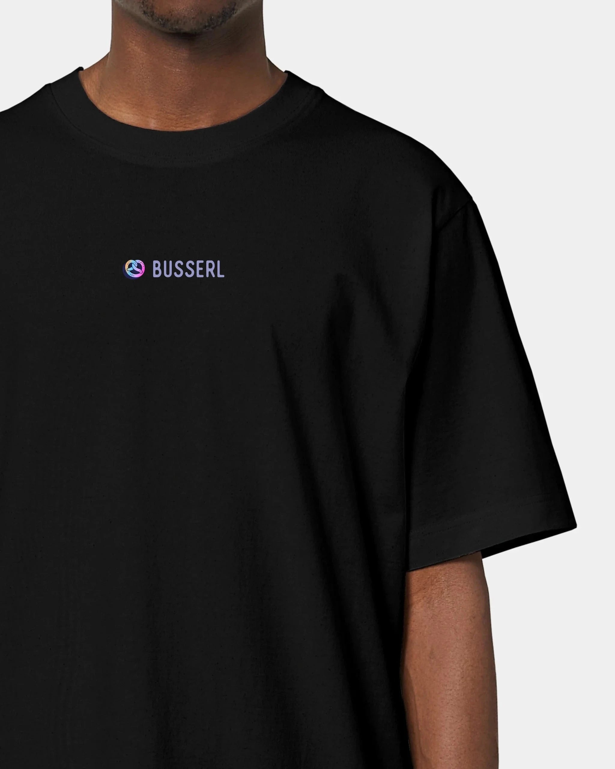 Schmidt Digitaldruck GmbH T-Shirt "Busserl" Oversized / Schwarz / XXS - aus nachhaltiger und fairer Produktion