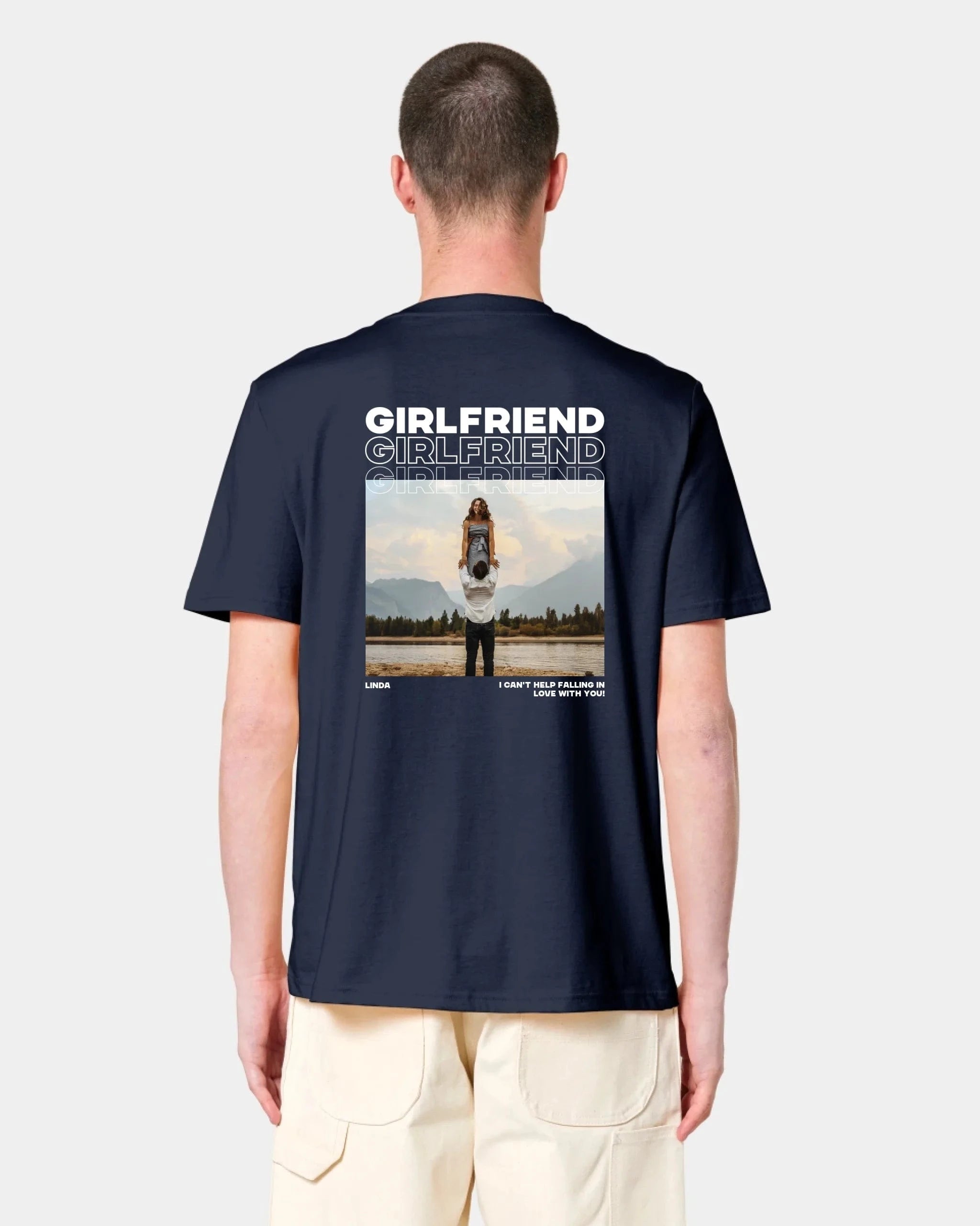 Schmidt Digitaldruck GmbH T-Shirt "Couple" Unisex / French Navy / XXS - aus nachhaltiger und fairer Produktion