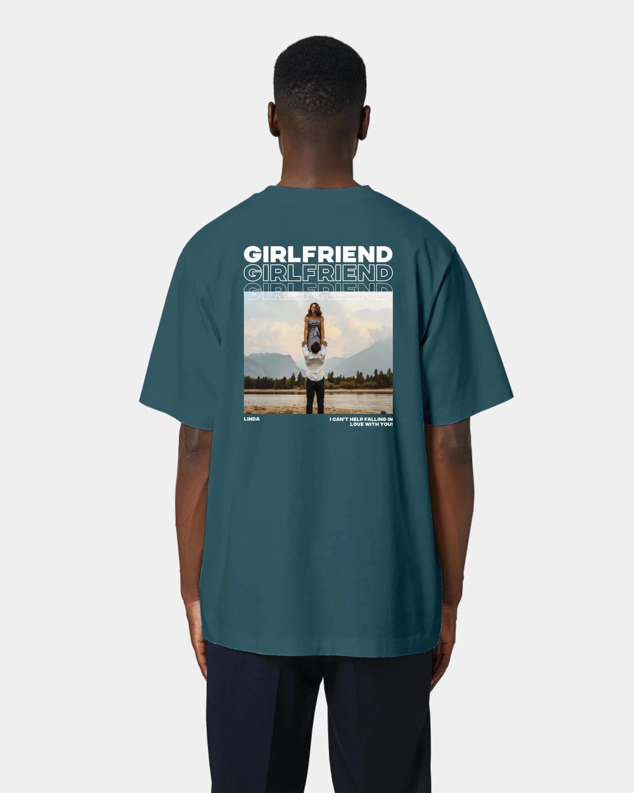 Schmidt Digitaldruck GmbH T-Shirt "Couple" Oversized / Stargazer / XXS - aus nachhaltiger und fairer Produktion