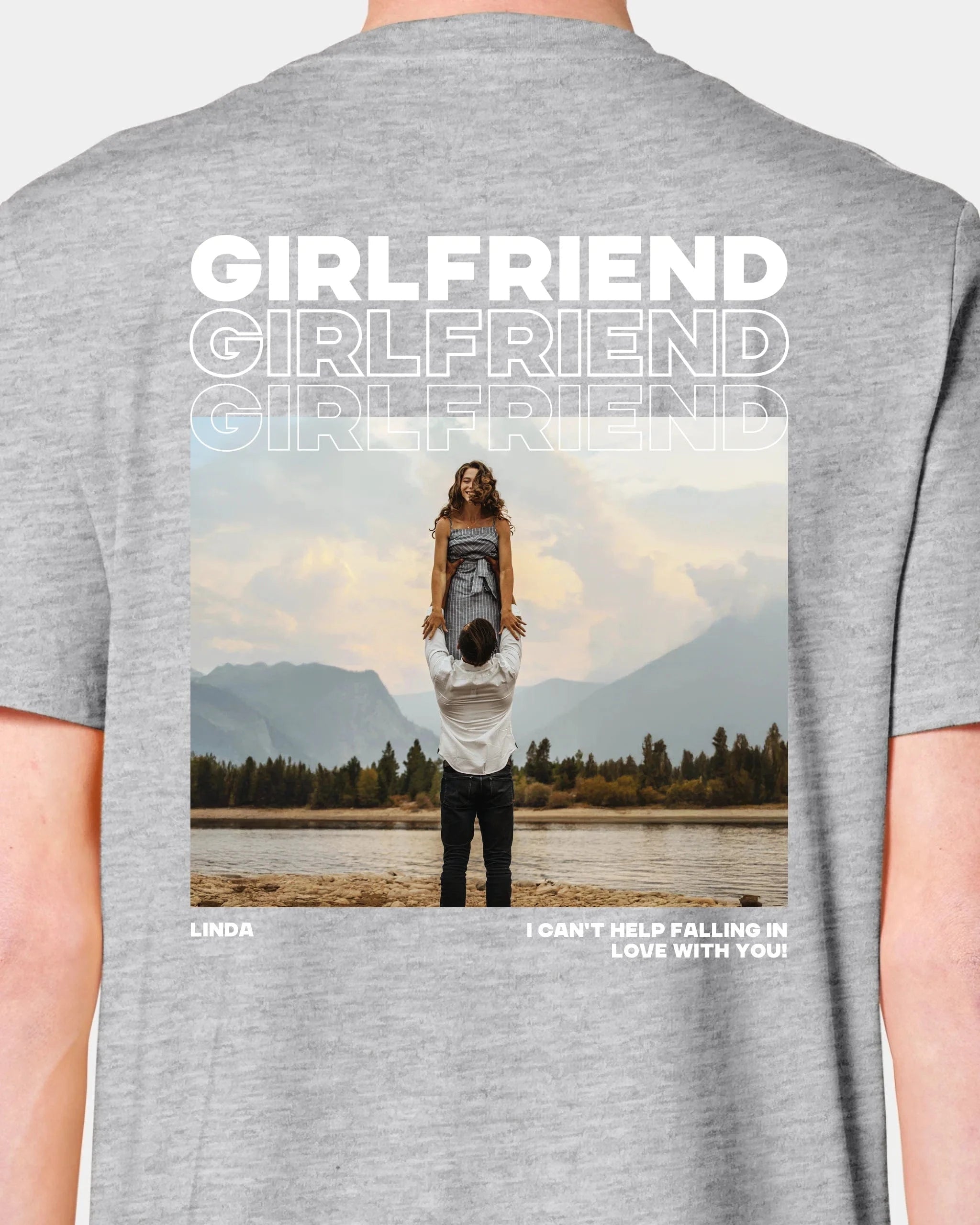 Schmidt Digitaldruck GmbH T-Shirt "Couple" Unisex / Heather Grey / XXS - aus nachhaltiger und fairer Produktion