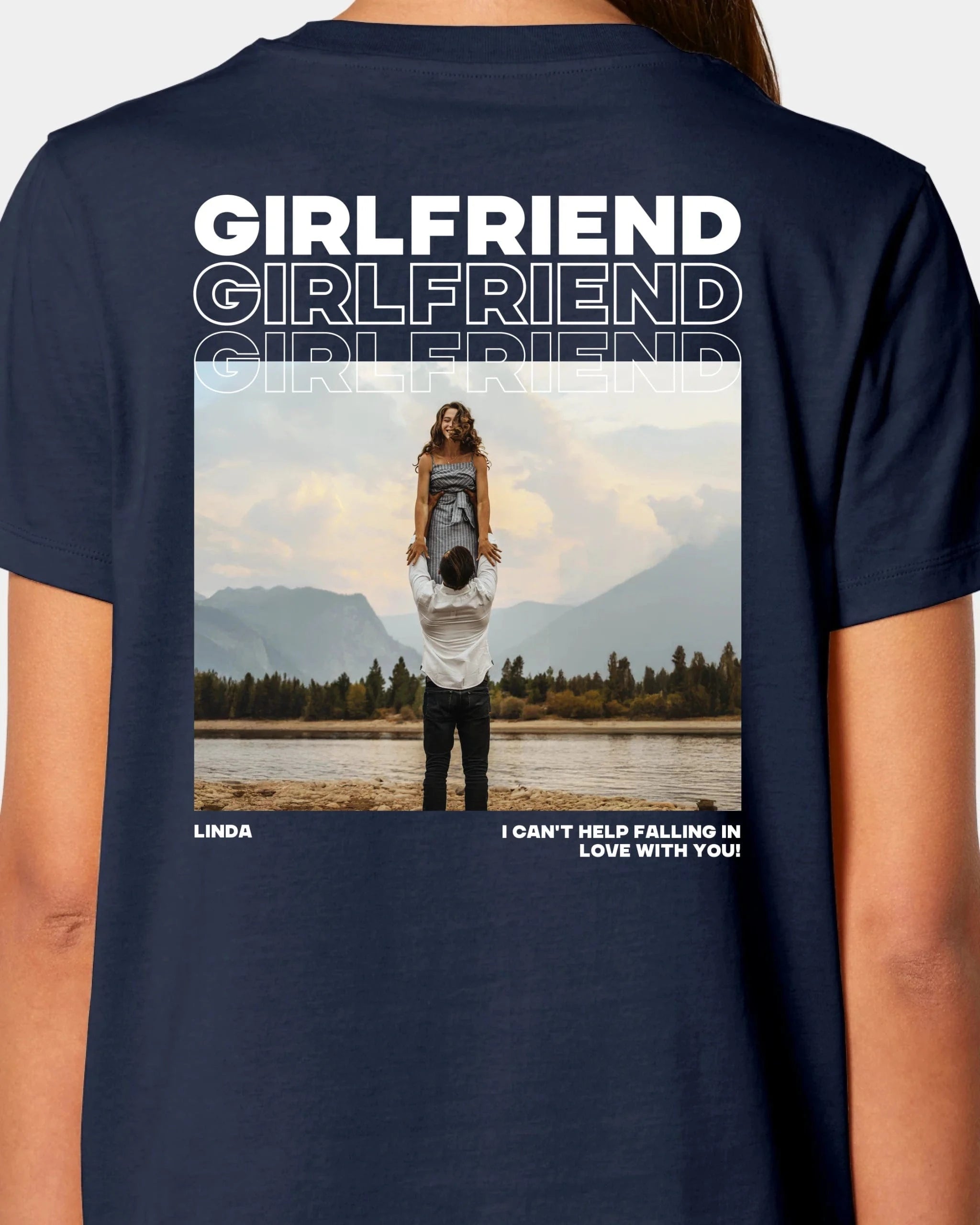 Schmidt Digitaldruck GmbH T-Shirt "Couple" Damen / French Navy / XS - aus nachhaltiger und fairer Produktion