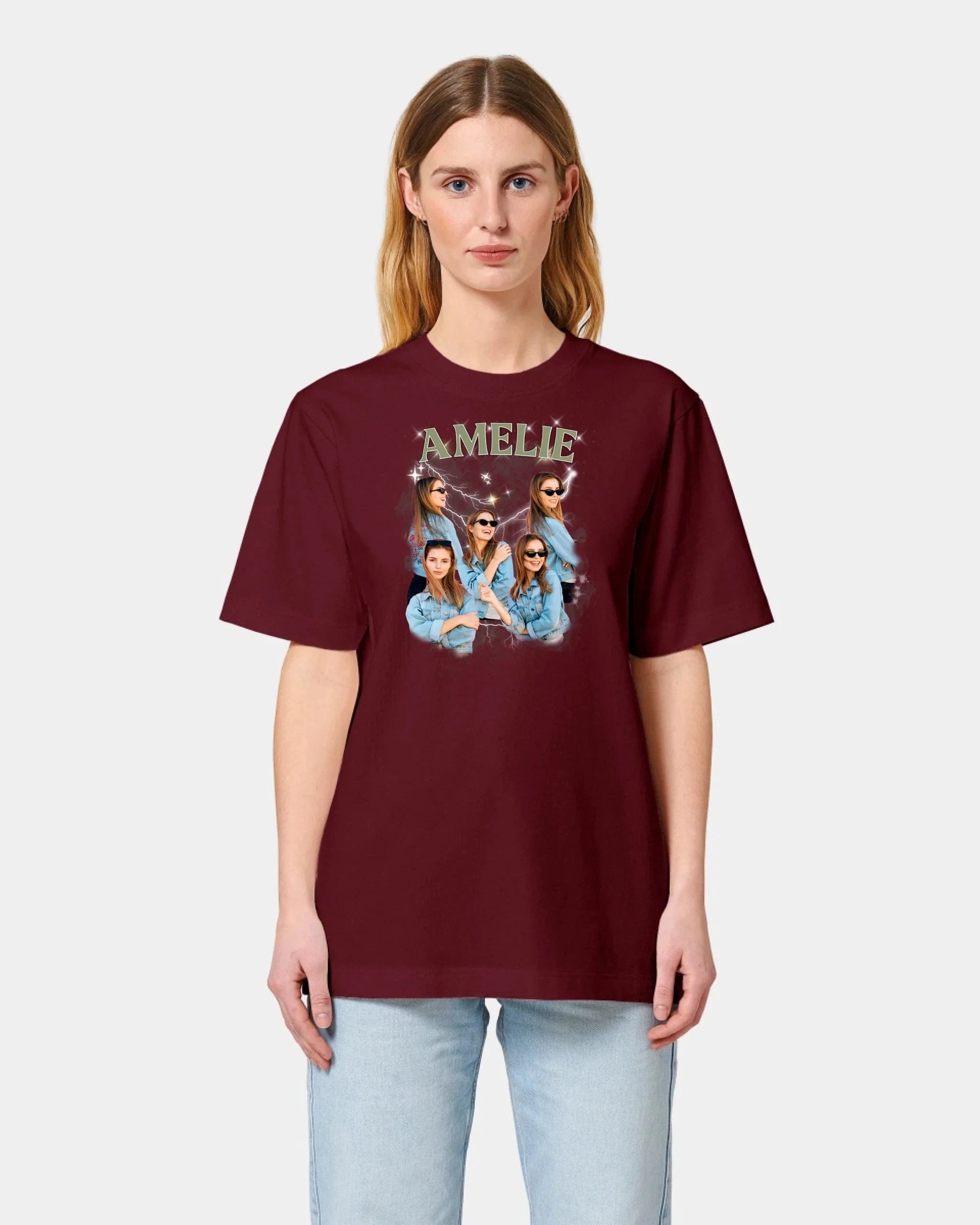 Schmidt Digitaldruck GmbH T-Shirt "Custom Bootleg" - aus nachhaltiger und fairer Produktion